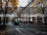 黑料网像校准：探索校轴线的动态与边界句的力量