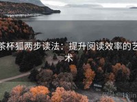 茶杯狐两步读法：提升阅读效率的艺术