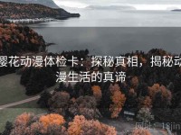 樱花动漫体检卡：探秘真相，揭秘动漫生活的真谛