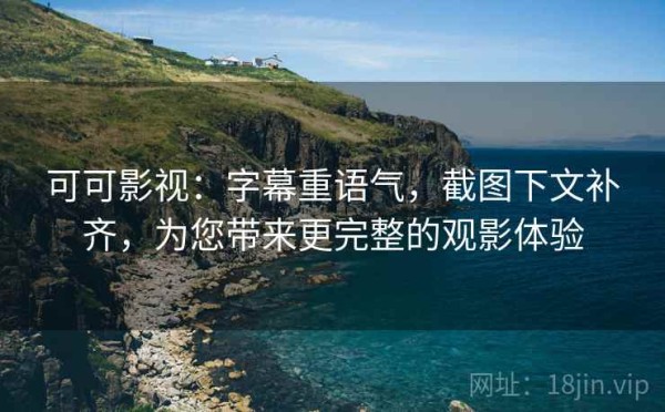 可可影视：字幕重语气，截图下文补齐，为您带来更完整的观影体验