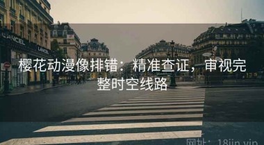 樱花动漫像排错：精准查证，审视完整时空线路